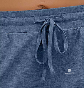Shorts pour femmes, taille haute, décontractés, vêtements de sport, 100% coton, respirants, élastiques, taille ajustable, streetwear, nouvelle arrivée - Product Image 4