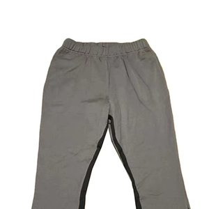 Pantalon de survêtement évasé droit en toile polyester/coton léger, style décontracté taille mi-haute extensible, service OEM, vente en gros - Product Image 5