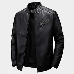 Premium Quality <b>Genuine</b> <b>Leather</b> <b>Jackets</b> for Men Winter Casual <b>Jackets</b> Soft <b>Genuine</b> <b>Leather</b> Outerwear Warm Fashionable - Product Image 2