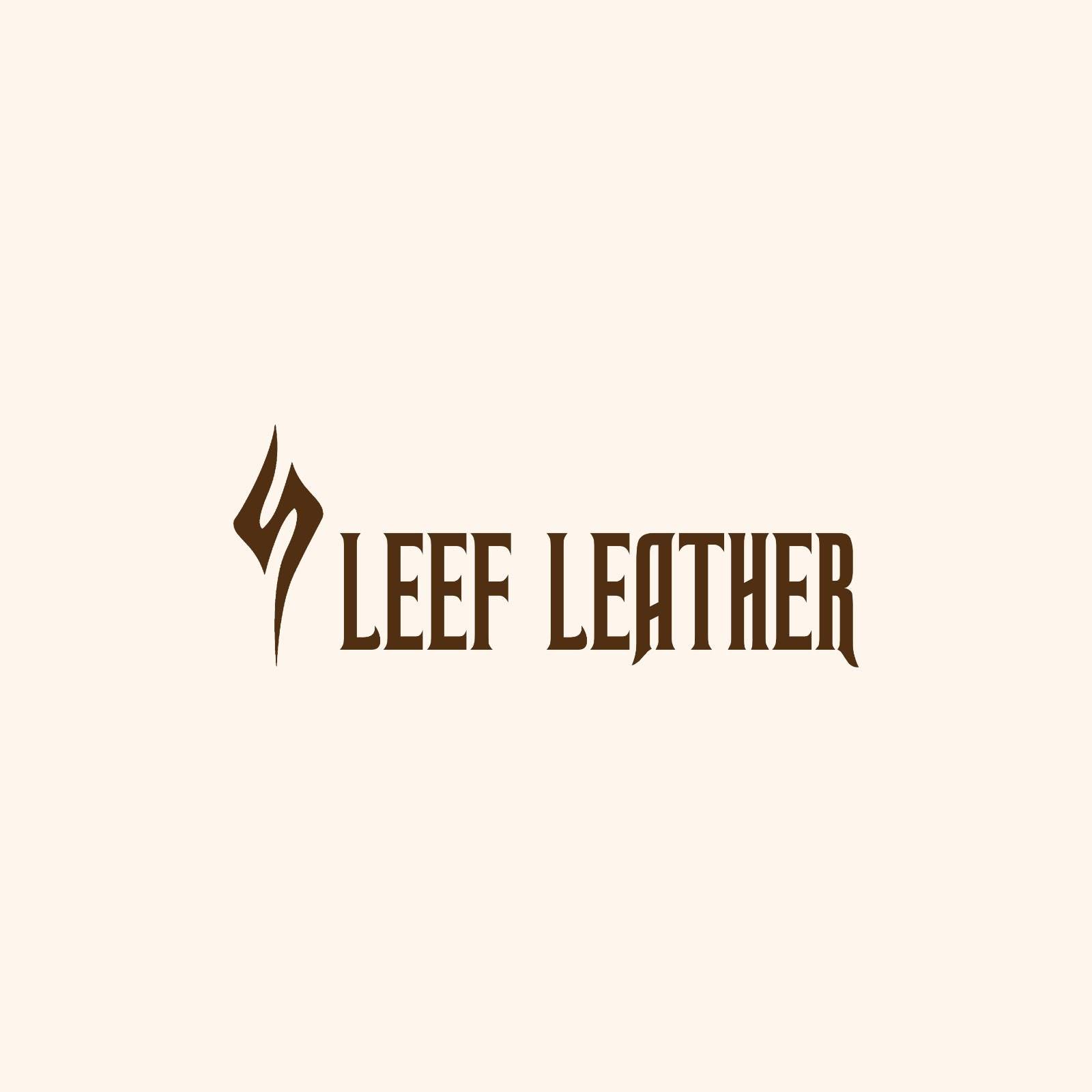 LEEF LEATHER BAG logo