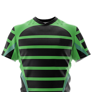Meilleur fabricant, dernier design, uniforme de rugby pour adultes, nouvelle arrivée, respirant, séchage rapide, évacuation de l'humidité, unisexe, 100% polyester - Product Image 2