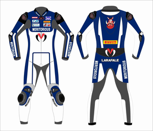 Men’s Custom Cowhide/Kangaroo Leather Racing Suit One Piece Jumpsuit/Traje with CE <b>Level</b> 2 Armor | Custom OEM Manufacturer - Product Image 1