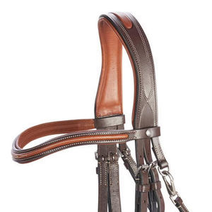 Nouvelle bride en cuir de qualité supérieure pour cheval, double rênes, ajustement confortable, contrôle équilibré pour l'entraînement et les événements - Product Image 4
