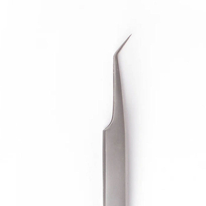 Pince à épiler professionnelle en acier inoxydable avec logo personnalisé, design gratuit, volume, marque privée, poignée confortable pour cils - Product Image 5