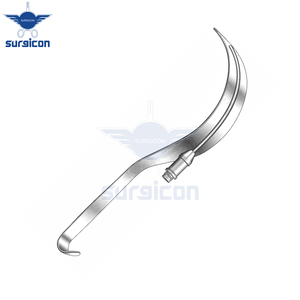 Retractor Deaver de 30 cm (12 Pulgadas) de Ancho y 50 mm con Iluminación de Fibra Óptica, Retractor Quirúrgico Reutilizable de Acero Inoxidable - Product Image 6