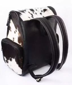 Real Cowhide Hairon <b>Backpack</b> Luxury Genuine Leather Travel Bag Western Design Custom Logo OEM ODM LHBP-0278 - Product Image 2