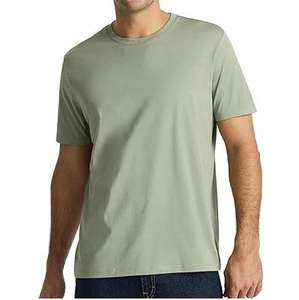 T-shirts décontractés pour hommes en toile 100% coton, coupe ample, imprimés, col rond, respirants, couleurs et logos personnalisables, tissu 180g - Product Image 6