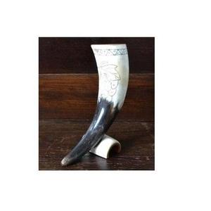 Ensemble de vases à fleurs en corne naturelle faits à la main, design rustique, corne de buffle antique, décoration de table de jardin pour les mariages - Product Image 5