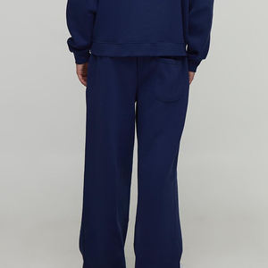 Conjunto Deportivo de 2 Piezas para Hombre, Estilo Urbano, Holgado, de Algodón Grueso, con Sudadera con Capucha y Pantalones Jogger, Casual, Talla Grande - Product Image 4