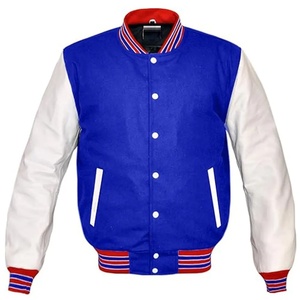 Unisex High Quality Custom Print Embroidered Varsity <b>Jacket</b> Stand Collar High Street Style Baseball Letterman Varsity <b>Jacket</b> - Product Image 1