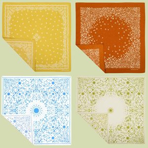 Bandana unisexe multicolore de haute qualité 100% coton, design personnalisé, hip hop, 22x22 pouces, tissu doux et respirant, impression numérique - Product Image 2