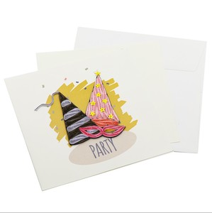 Quilling <b>Card</b> Paper Art Party Decoration Customized Customized Animal Quilled <b>Card</b> Envelope Handmade Greeting <b>Card</b> Vietnam - Product Image 4