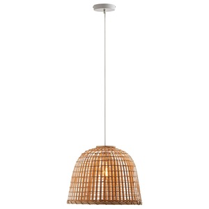 โคมไฟห้อยเพดานหวายไม้ไผ่ขายดี งานแฮนด์เมด แสงไฟตกแต่งบ้านรักษ์โลก - Product Image 6