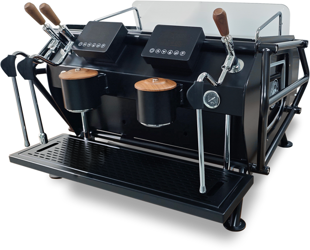Dual Boilers Commercial Coffee Machine 4500W | LED Touch Screen with Custom Pressure & Yield Control | for Café Shop in Gulf
