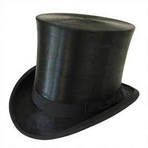 หมวกคาวบอยหนังแท้ 100% สีดำ แฟชั่นลำลอง เครื่องประดับศีรษะสำหรับทุกเพศ  หมวกแบรนด์หรูสั่งทำพิเศษสำหรับนักขี่ม้าและชายหาด - Product Image 4