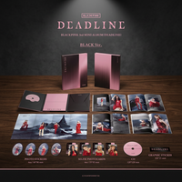[Album Coréen Officiel 100%] BLACK&PINK-3ème MINI ALBUM [DEADLINE] (Version BLACK) Album K-POP en papier pour tous les âges