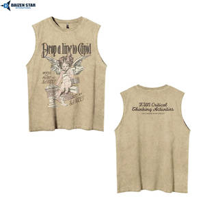 Camiseta Deportiva de Tirantes para Hombre, para Fisicoculturismo y Fitness, Tejida, de Secado Rápido, Transpirable y Ecológica - Product Image 5