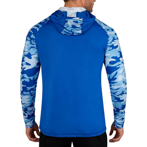 Sweat à capuche sportif à manches raglan pour homme, style baseball, pull athlétique, entraînement en salle de sport, course à pied - Product Image 3