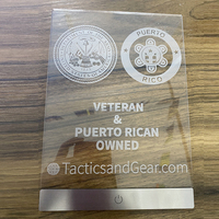 Sin Pedido Mínimo, Etiqueta con Código QR Personalizada, Impresión Digital UV, Laminada, con Calentador, Letrero de Plástico LED Hebreo para Hanukkah