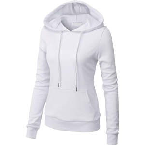 Sudaderas premium para mujer con corte holgado y extragrande, tela de algodón, interior cepillado, bordes acanalados y forro suave. - Product Image 3
