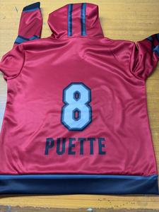 เสื้อฮู้ดฮอกกี้แบบมีฮู้ดพิมพ์ลายซับลิเมชั่นตามสั่งสำหรับฤดูหนาวปี 2026 พร้อมโลโก้และหมายเลขทีมตามสั่ง ผ้าฟลีซอุ่นสบายสำหรับผู้ชาย ผลิตจากโพลีเอสเตอร์ 100% - Product Image 5