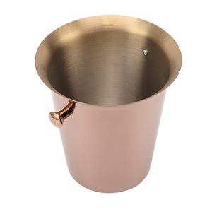 Cubo de Hielo de Acero Inoxidable de Gran Capacidad con Asas, Enfriador de Champán y Vino al por Mayor OEM para Fiestas y Bares Domésticos, Suministro a Granel - Product Image 1