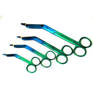 Tijeras para Vendajes de Acero Inoxidable Alemán de Primera Calidad, Certificadas por MOL, para Paramédicos, Socorristas, Médicos - Product Image 1