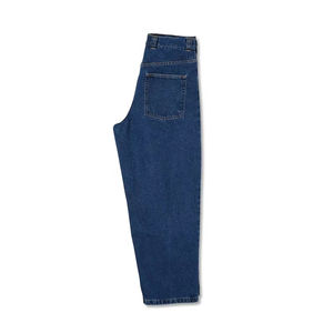 Jeans en denim personnalisés pour hommes, coupe droite, taille mi-haute, bleu foncé, style Polar Skate pour grands garçons - Product Image 3