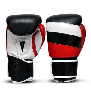 Bolsa de Entrenamiento Profesional de Cuero y Guantes de Kick Boxing con Logotipo Personalizado OEM, 8oz, 10oz, 12oz, 14oz, 16oz - Product Image 1