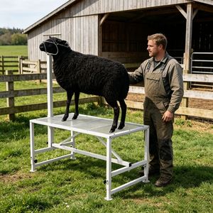 Professional Livestock Stand Adjustable Height Durable <b>Iron</b> Steel Stainless Steel Materials for Pigs Cows for Farm Use-New Used - Product Image 5