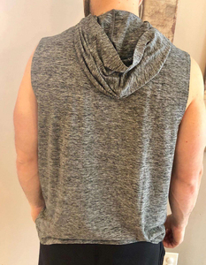 Modern Street <b>Men</b> Sleeveless Hoodies Soft Lightweight Gym <b>Pullover</b> Sporty Workout Stylish Casual Fashion Sleeveless Hoodies - Product Image 6