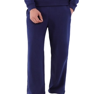 Ensemble de survêtement pour homme en molleton 100% coton personnalisé, pantalon de survêtement, vêtements de nuit - Product Image 5