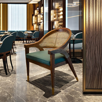Chaise de salle à manger d'hôtel en bois de manguier massif - Design moderne, écologique, portable et empilable pour appartement, hôpital, salon, usage commercial