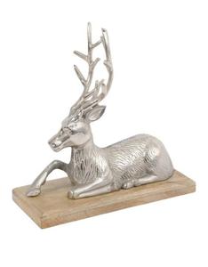 Decorative Metallic Reindeer Table Centerpiece <b>Christmas</b> Dining Table Ornament Festive Holiday Interior Decoration - Product Image 2