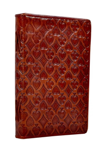 สมุดบันทึกหนังแท้ทำมือสไตล์วินเทจ ดีไซน์เย็บด้ายแบบเกลียวและแบบซาดเดิลสติทช์ พร้อมลายตกแต่ง - Product Image 4