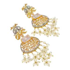 New Fashion Jewelry Sets Premium Bridal Jewelry Set Luxury Party Wear <b>Accessories</b> Earrings Jewellery For Women Wear Bridal Sets - Product Image 1