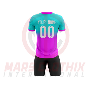 Premium Quality Sportswear Regular Fit Soccer Uniform 2026 Latest Design Training Printed Short 100% Polyester Quick Dry - Product Image 3