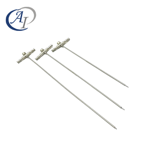 Instrumentos de Neurocirugía, Juego de 3 Piezas de Acero Inoxidable para Introducción de Shunt en Ventriculares Cerebrales y Peritoneo, con Certificación CE - Product Image 1