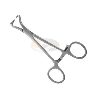 Forceps de réduction et de répositionnement osseux de qualité chirurgicale, en acier inoxydable, treize centimètres, instrument orthopédique - Product Image 3