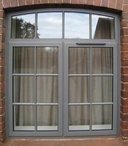 Ventana abatible vertical de aluminio con diseño personalizado, doble acristalamiento, para oficina, escuela u hogar. - Product Image 2