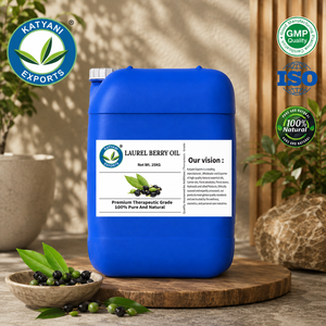 คาทยานี เอ็กซ์พอร์ตส์ น้ำมันลาเวลเบอร์รี่ (Laurus Nobilis) บรรจุ 1 กิโลกรัม น้ำมันบริสุทธิ์ 100% จากธรรมชาติ จำหน่ายแบบขายส่ง สกัดเย็น กลิ่นหอมสมุนไพร - Product Image 4