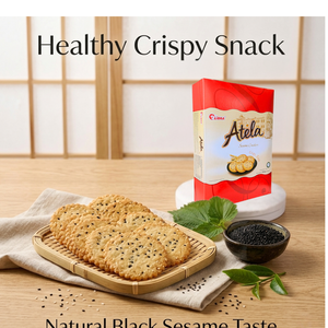 Irresistably Sesame Round Crackers 150g ODM Vietnam Factory Direct Best Price | Sampling Service - Product Image 1