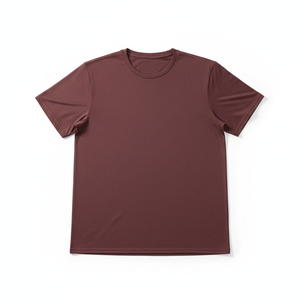 T-shirts pour hommes en coton tricoté 100% de haute qualité, coupe ample, séchage rapide, manches courtes, couleur unie, coupe classique, en jersey, provenant d'un outlet d'usine. - Product Image 5