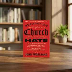Separación entre iglesia y odio de John Fugelsang - Educación y ficción, libro de bolsillo, edición para adultos más vendida - Product Image 1