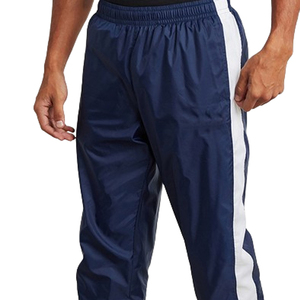 Conjunto deportivo reflectante de nailon con cremallera, resistente al viento, para correr en verano, chaqueta con cremallera y pantalones. - Product Image 6