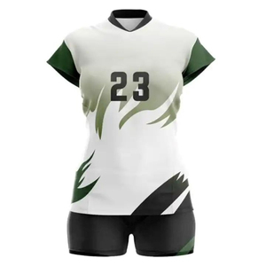 Volleyball Training Wear Women High Quality Volleyball Uniform Best Material Lightweight Breathable OEM Service Team Sportswear - Product Image 2