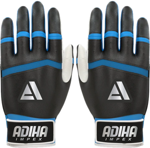 Gants de frappe de baseball en cuir haut de gamme, couleurs personnalisées, fermeture auto-agrippante, unisexe, adulte, entraînement, antidérapants, respirants - Product Image 3