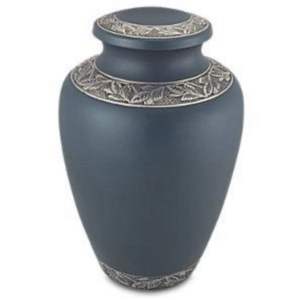 Handcrafted Brass Cremation Urn for Human Ashes - <b>Large</b> Metal Funeral Jar - Decorative Memorial Urn for Burial & Home Display - Product Image 2