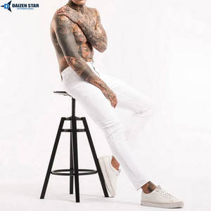 Jean en denim d'hiver de qualité supérieure, tissu extensible doux au toucher, 100% coton, écologique, léger, haute densité, confort durable - Product Image 3