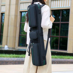 Sac de billard brodé sur mesure pour joueurs, étui à queue élégant et imperméable, sac de billard en gros - Product Image 3